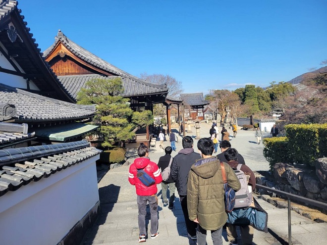 平等院鳳凰堂にて